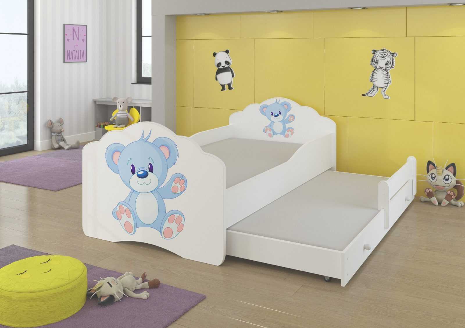 ADRK Dětská postel s obrázky - čelo Casimo II Rozměr: 160 x 80 cm