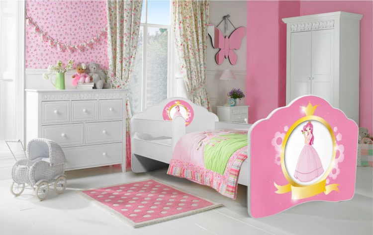 ADRK Dětská postel s obrázky - čelo Casimo bar Rozměr: 160 x 80 cm