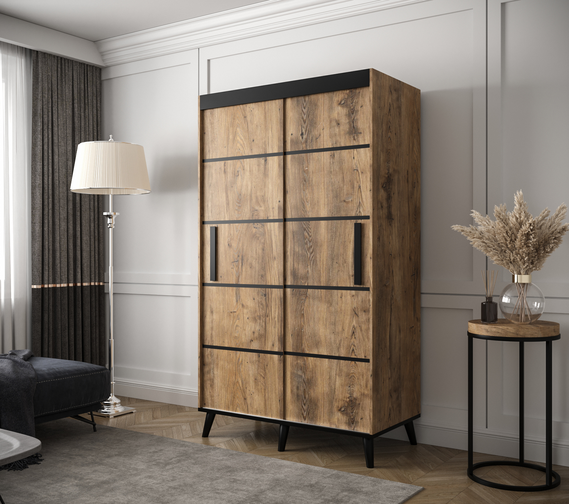 Abiks Šatní skříň Abi Galicja V1 Rozměry: 120 cm