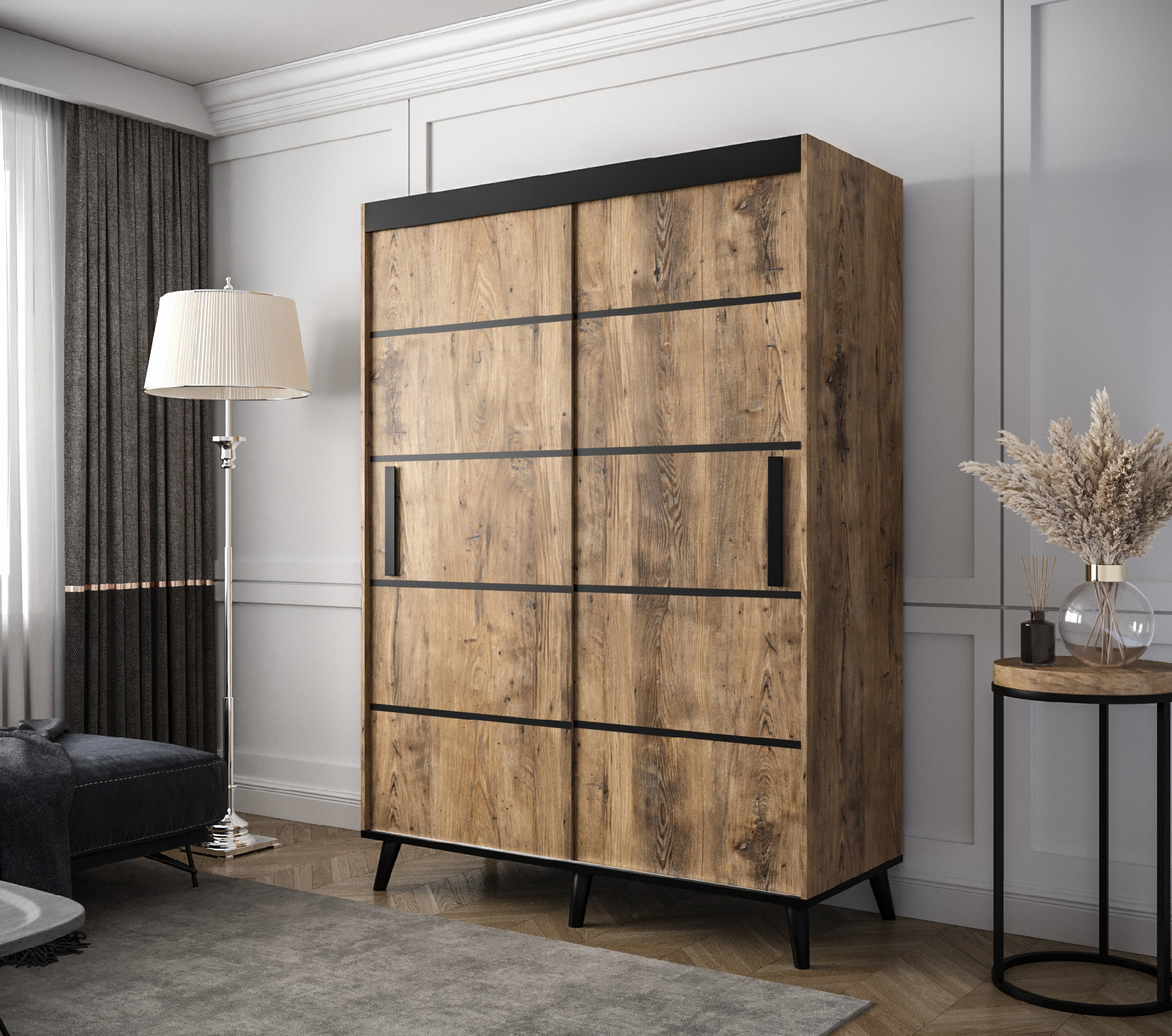 Abiks Šatní skříň Abi Galicja V1 Rozměry: 150 cm