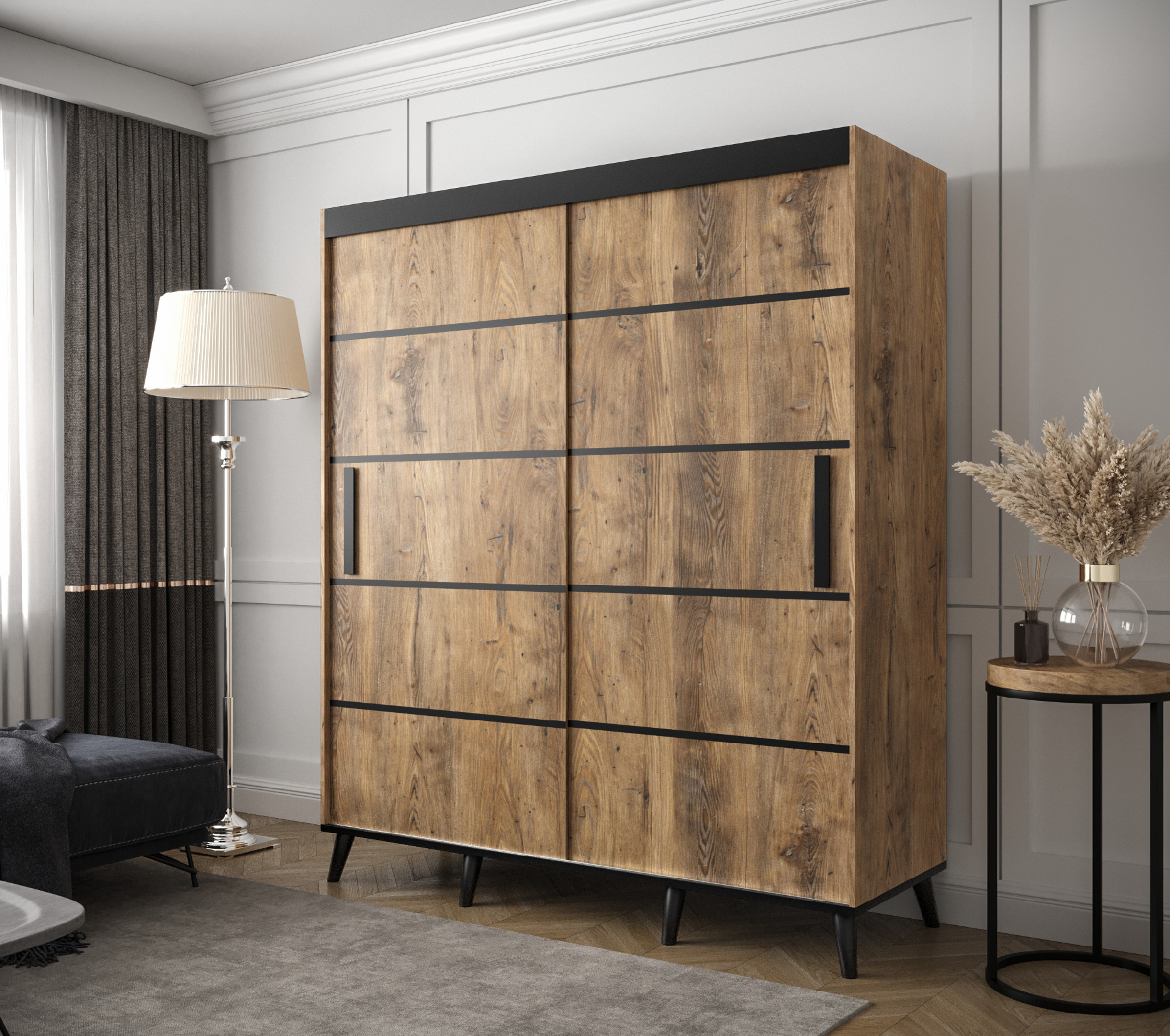 Abiks Šatní skříň Abi Galicja V1 Rozměry: 180 cm