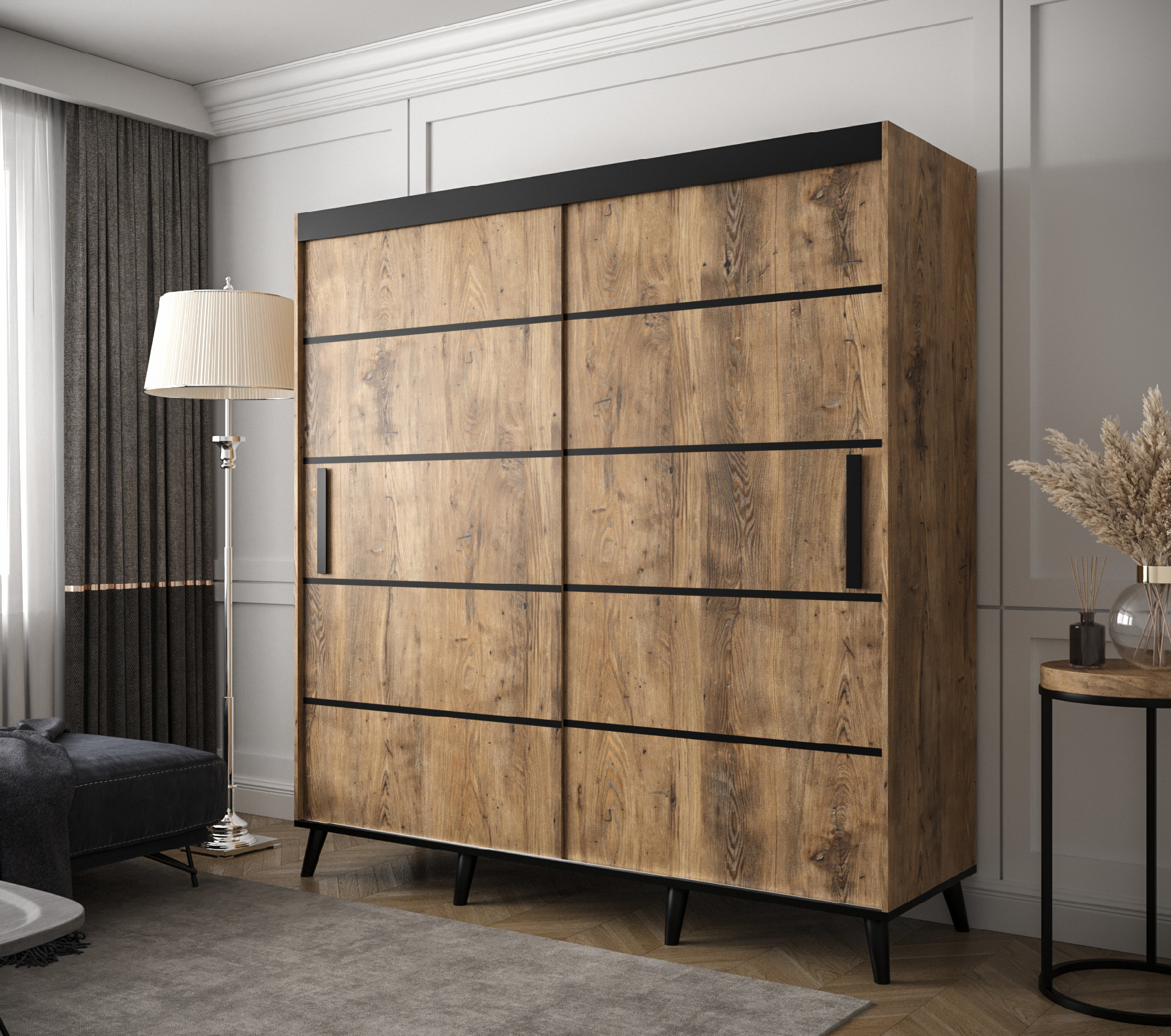 Abiks Šatní skříň Abi Galicja V1 Rozměry: 200 cm