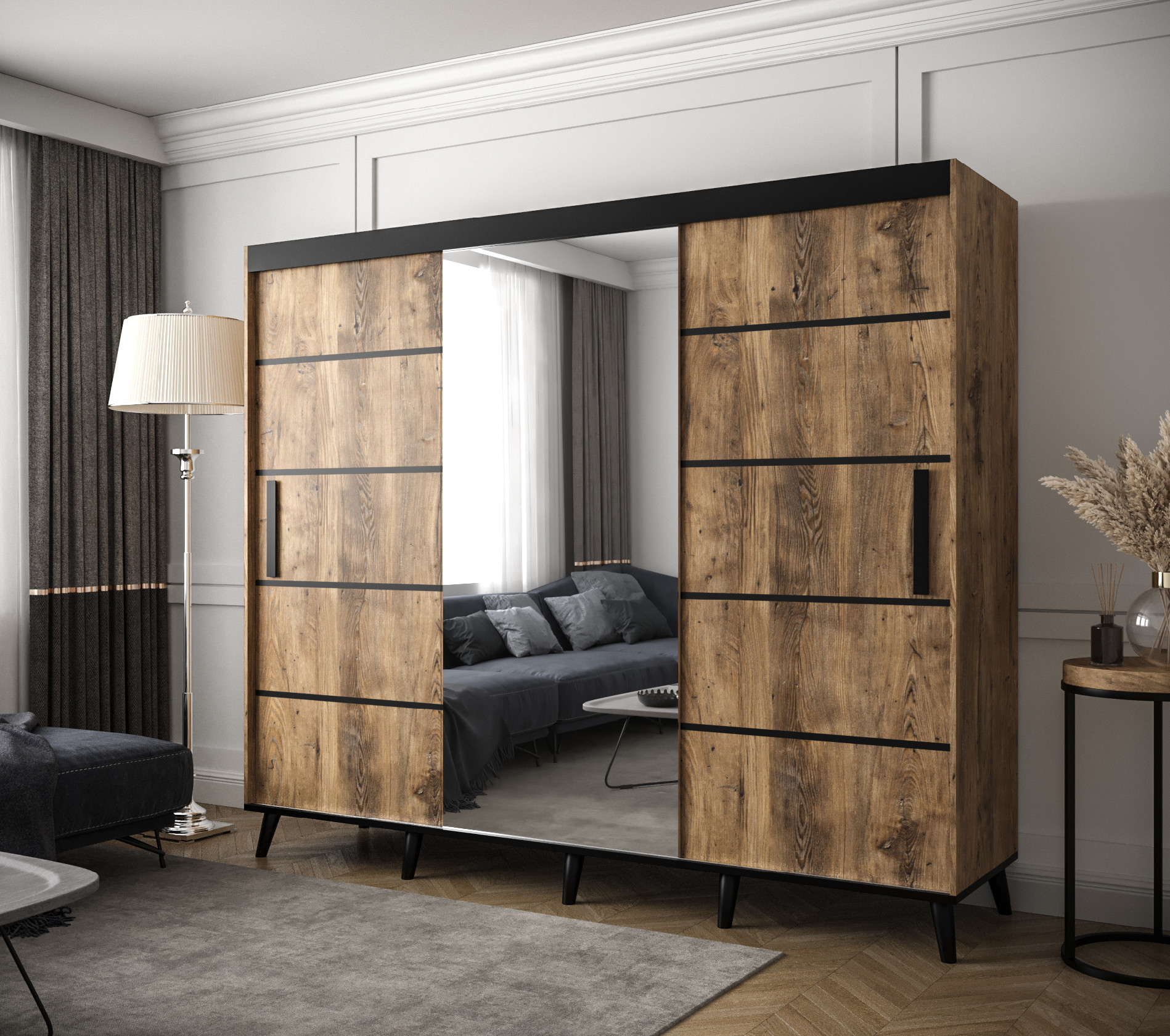 Abiks Šatní skříň Abi Galicja V2 Rozměry: 250 cm