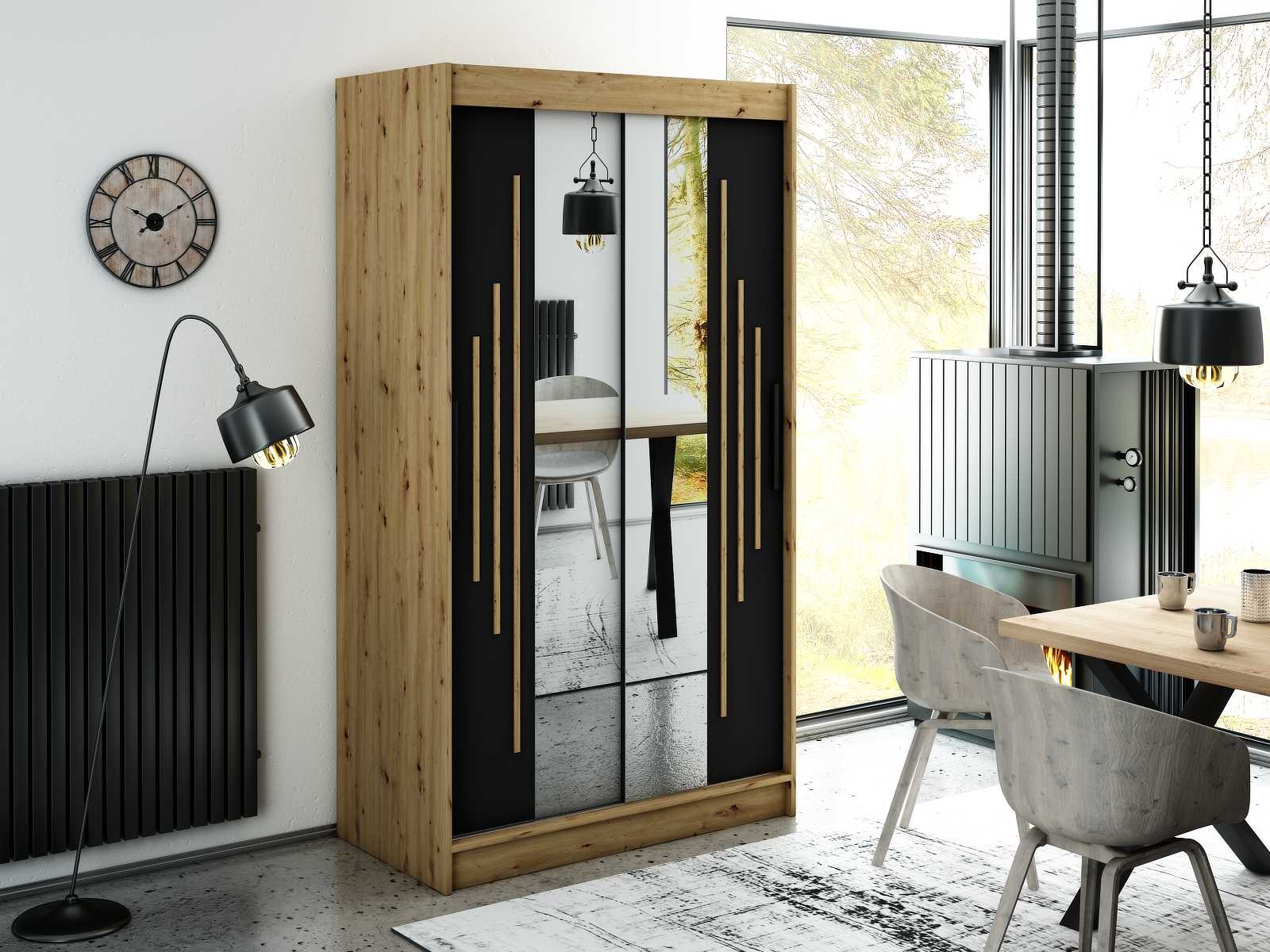 Abiks Šatní skříň Abi Leto Y1 Rozměry: 120 cm