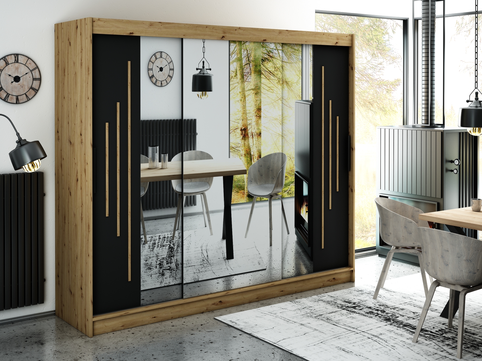 Abiks Šatní skříň Abi Leto Y2 Rozměry: 250 cm