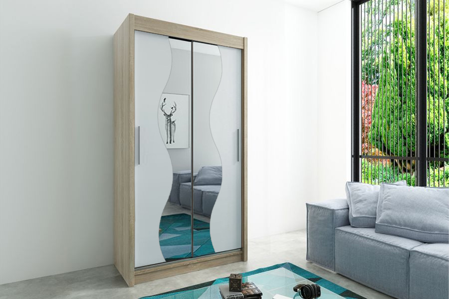 Abiks Šatní skříň Abi Mr Dveře: Bílá