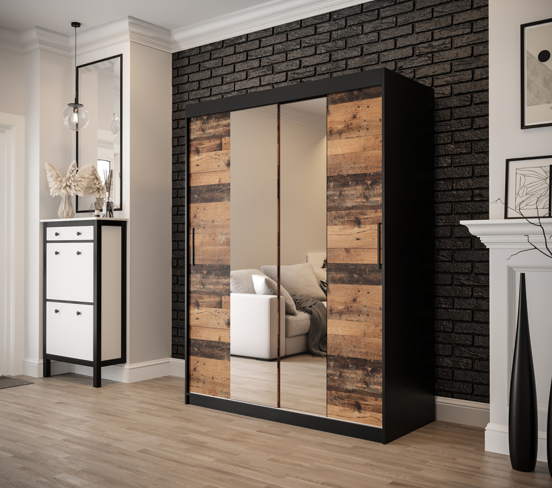 Abiks Šatní skříň Abi Old style T1 Rozměry: 150 cm