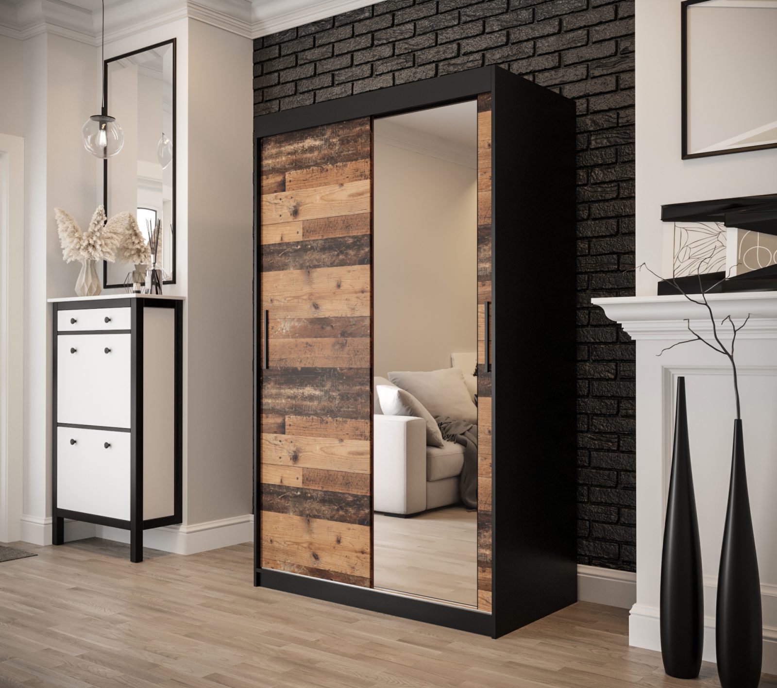 Abiks Šatní skříň Abi Old style T2 Rozměry: 120 cm