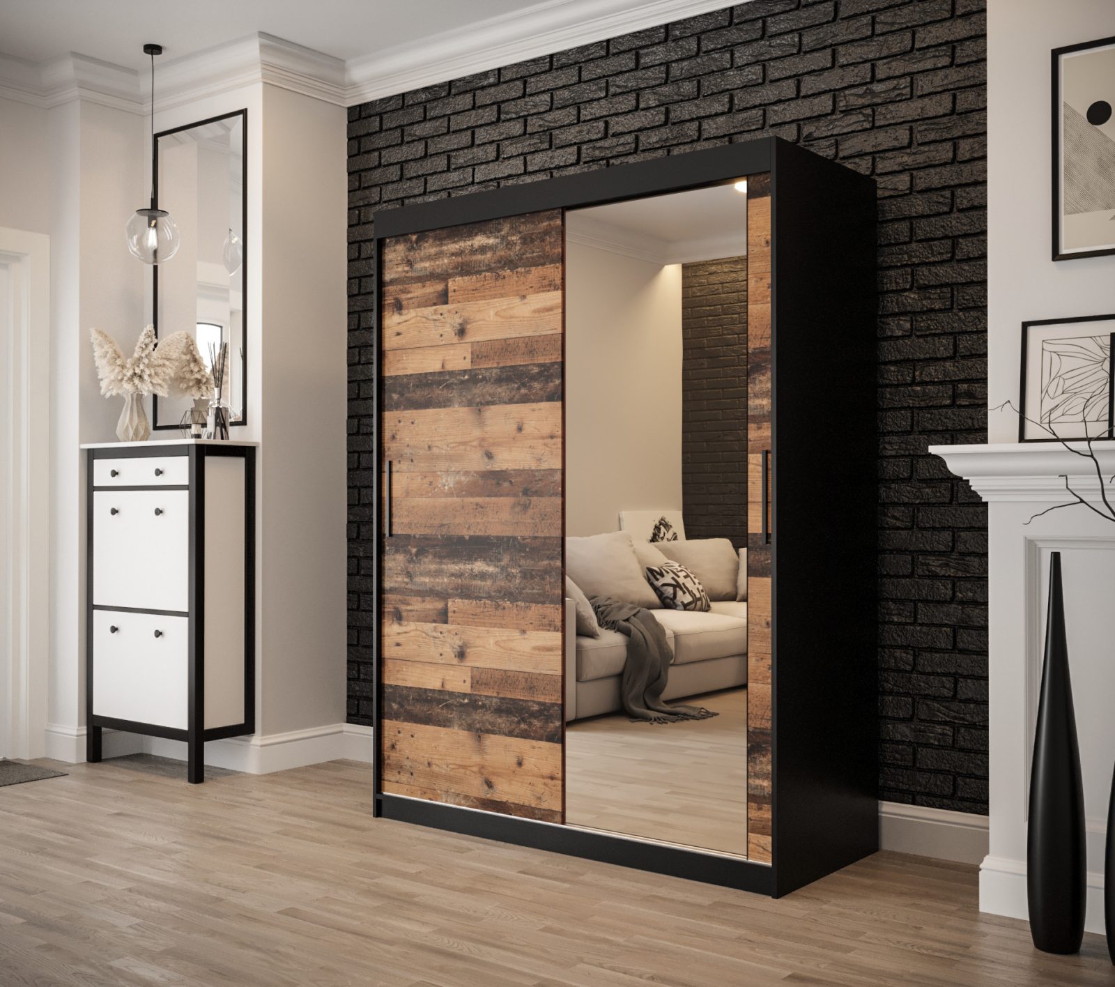 Abiks Šatní skříň Abi Old style T2 Rozměry: 150 cm