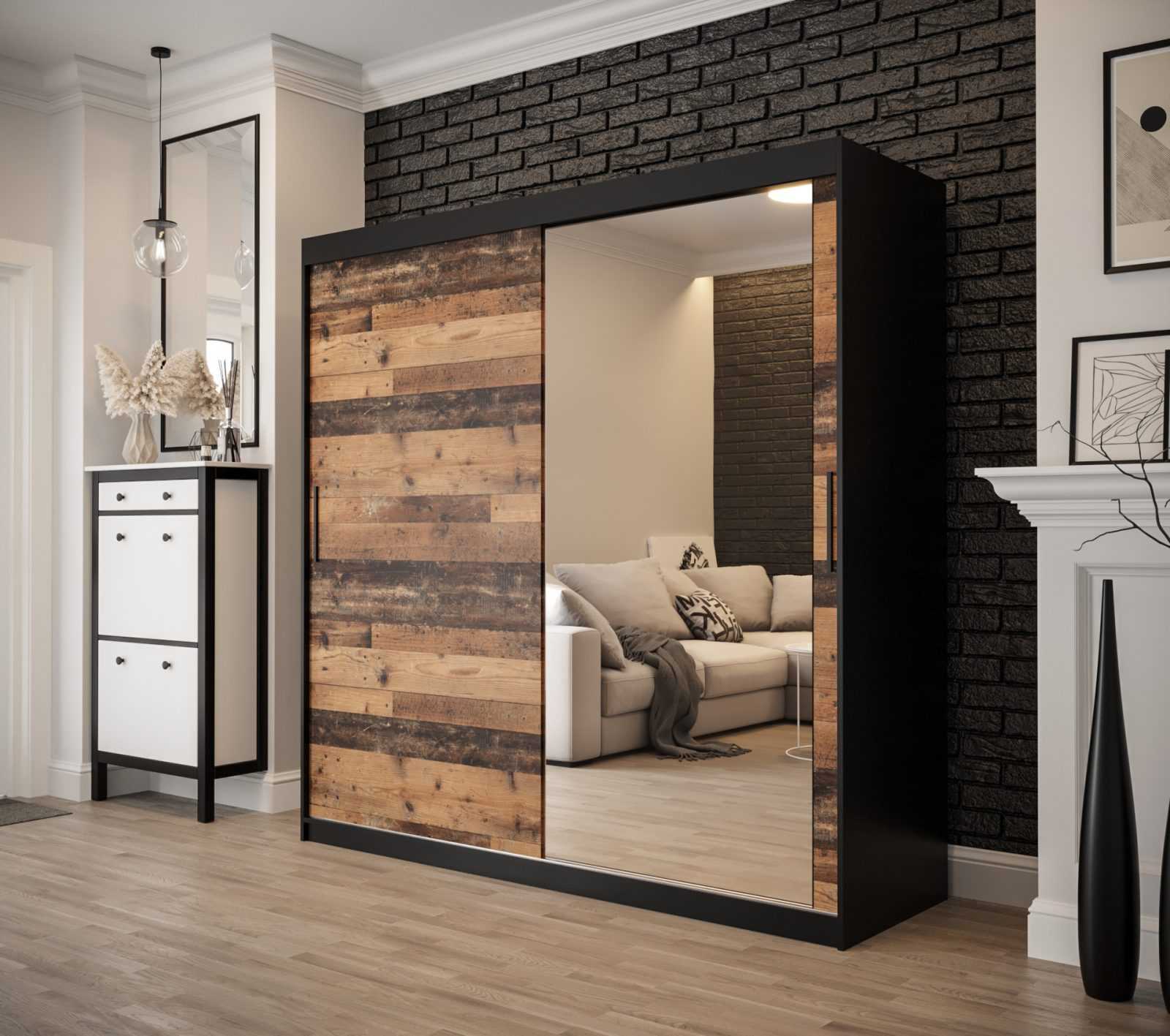 Abiks Šatní skříň Abi Old style T2 Rozměry: 200 cm