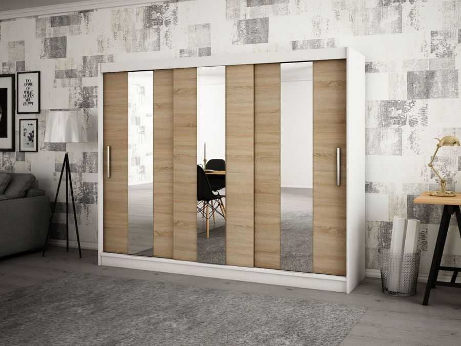 Abiks Šatní skříň Abi Po Barva: Bílá