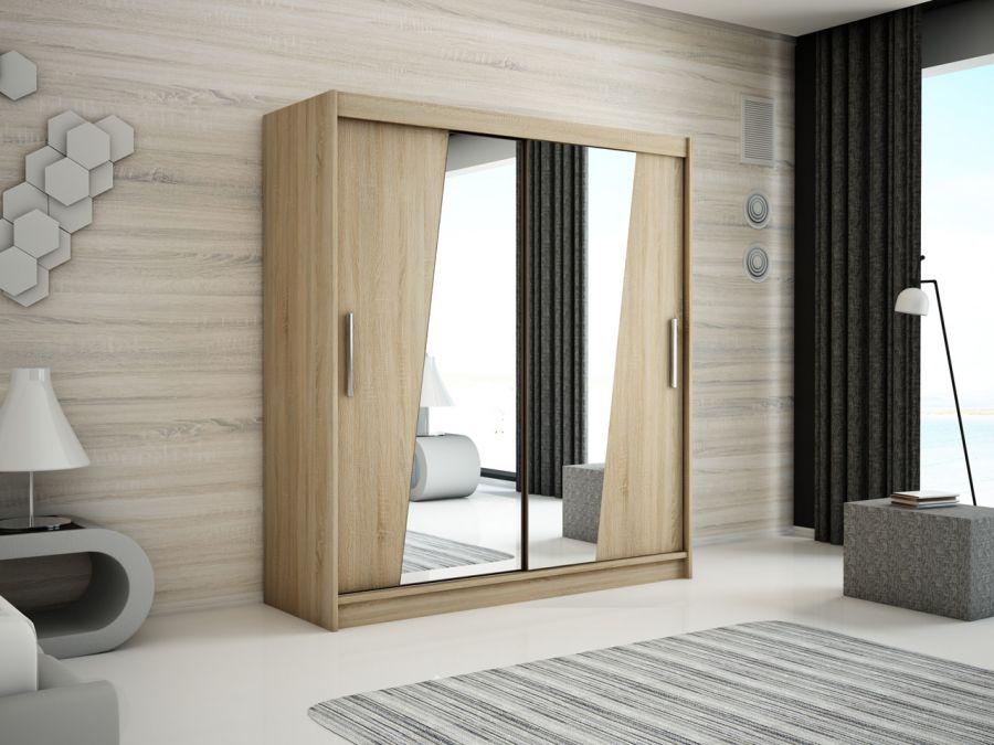 Abiks Šatní skříň Abi R0 Barva: Dub - sonoma