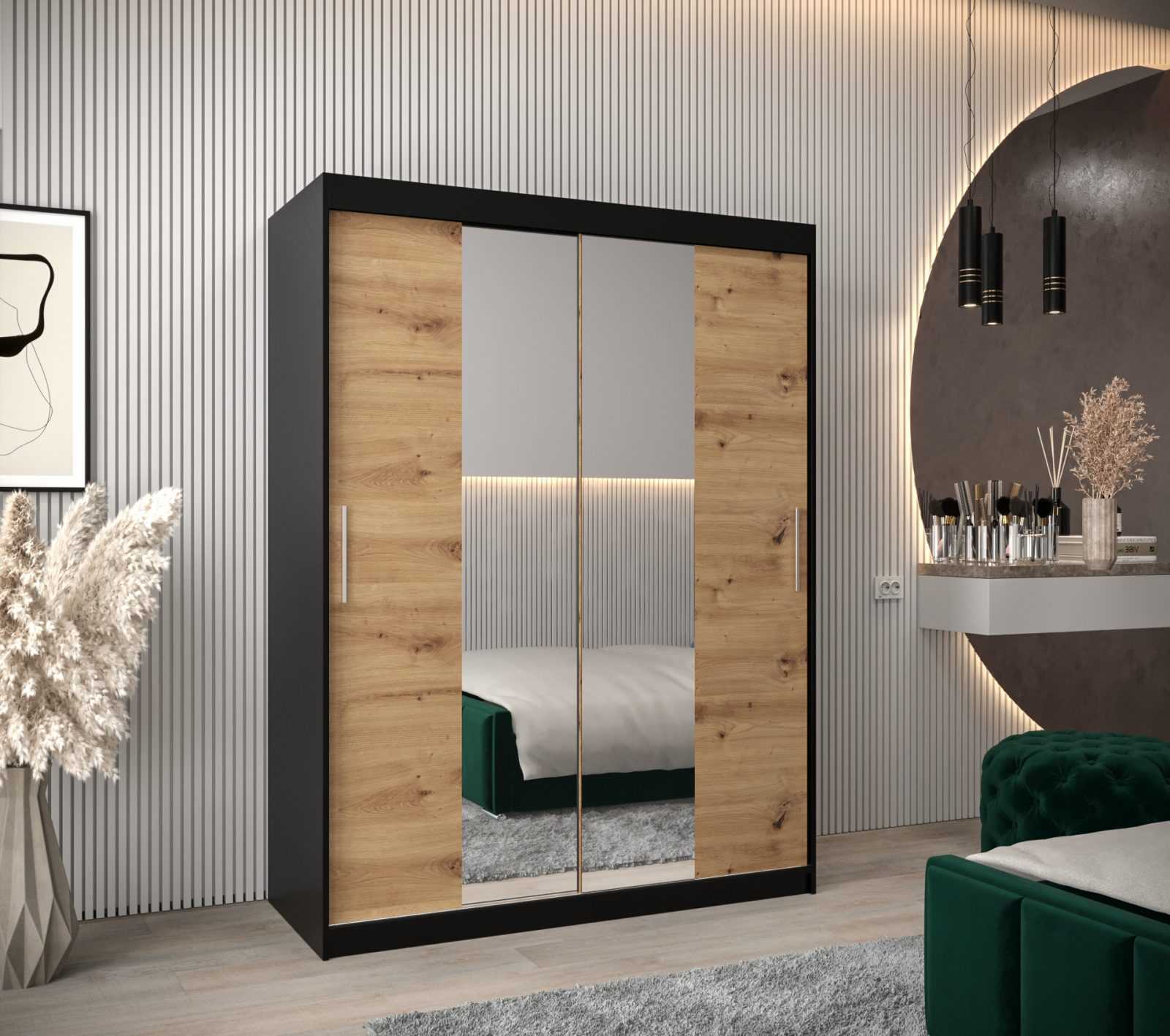 Abiks Šatní skříň Abi T1 Barva: Černá