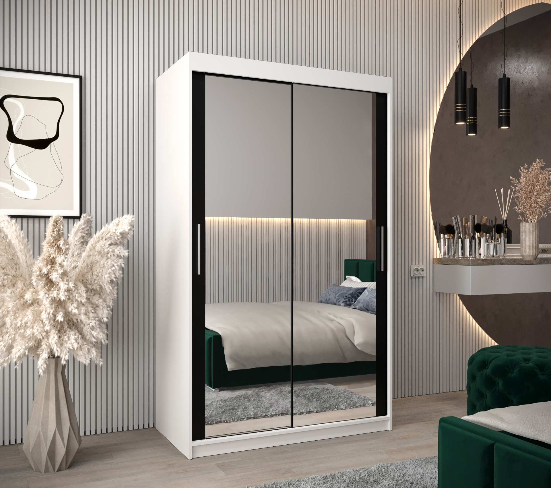 Abiks Šatní skříň Abi T3 Barva: Bílá