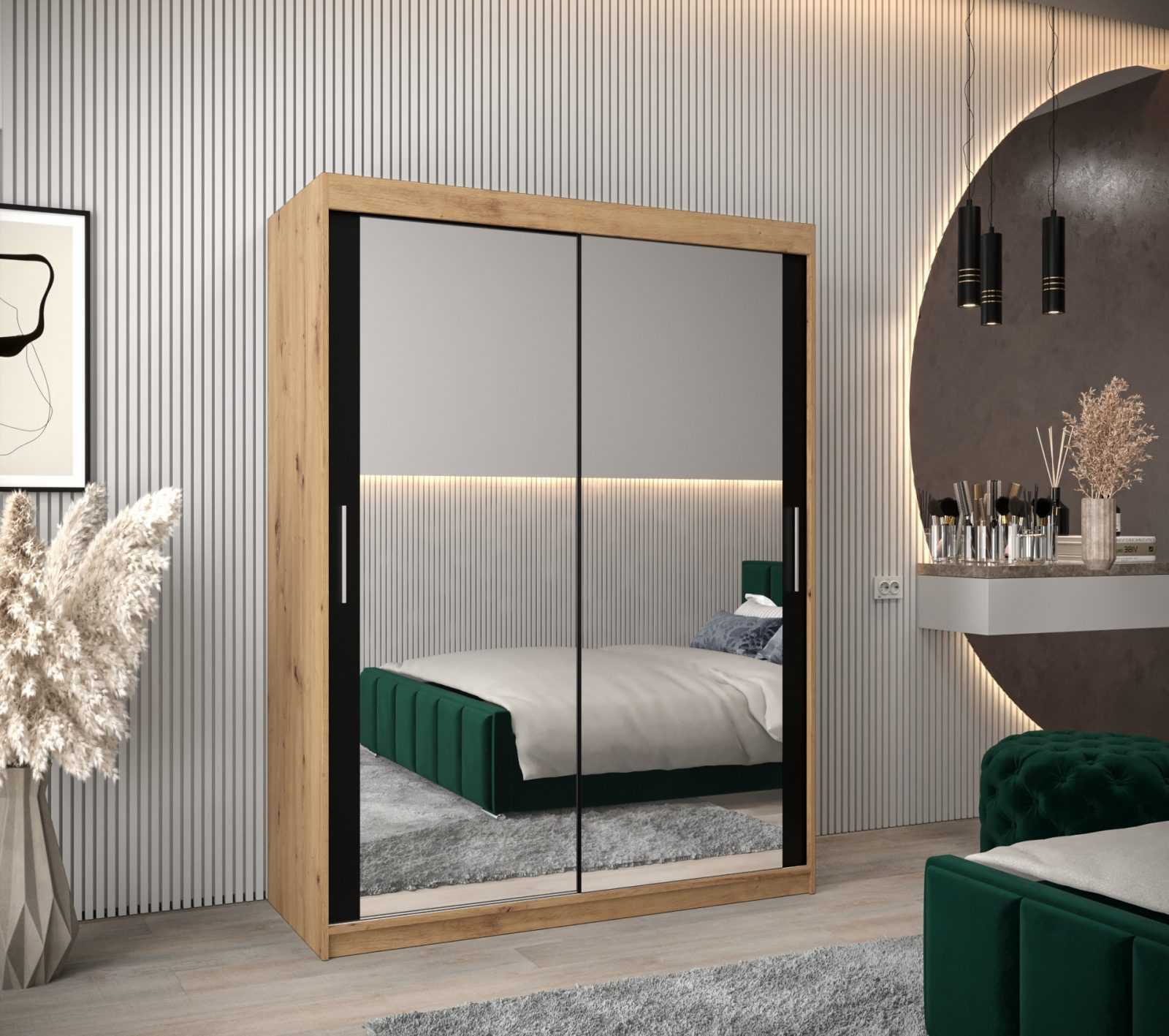 Abiks Šatní skříň Abi T3 Barva: Dub - Artisan