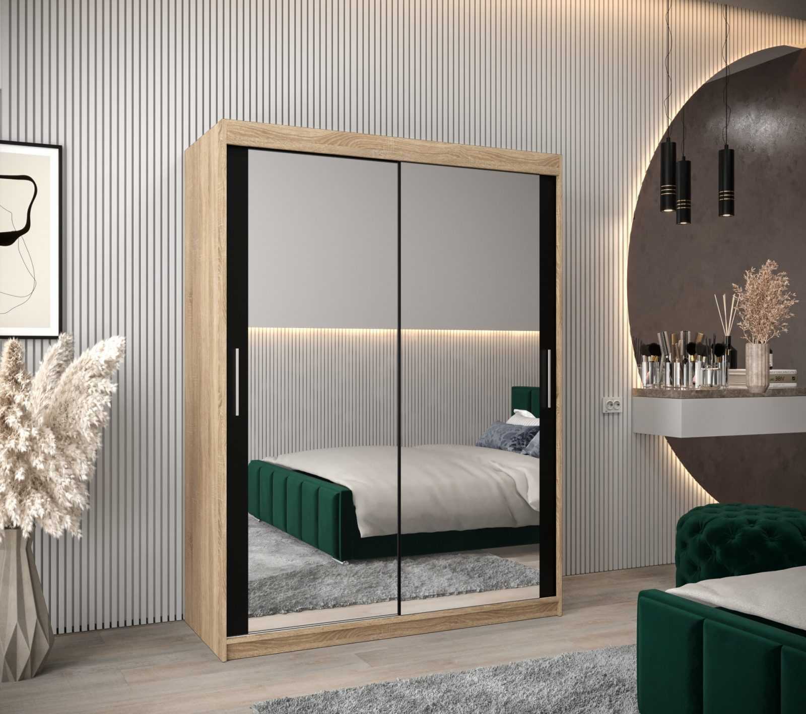 Abiks Šatní skříň Abi T3 Barva: Dub - sonoma