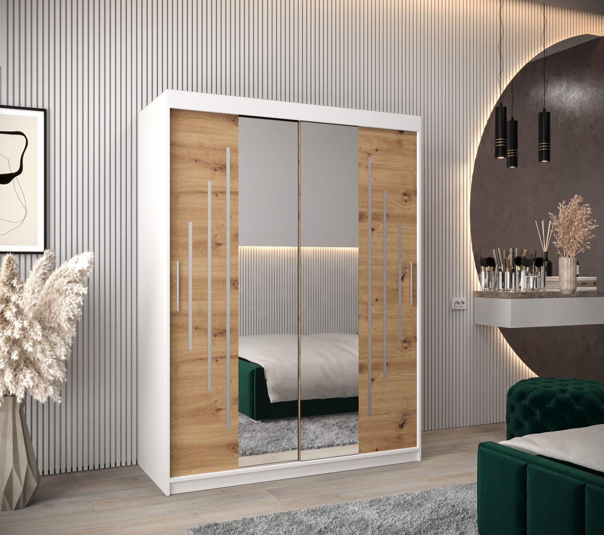 Abiks Šatní skříň Abi Y1 Barva: Bílá