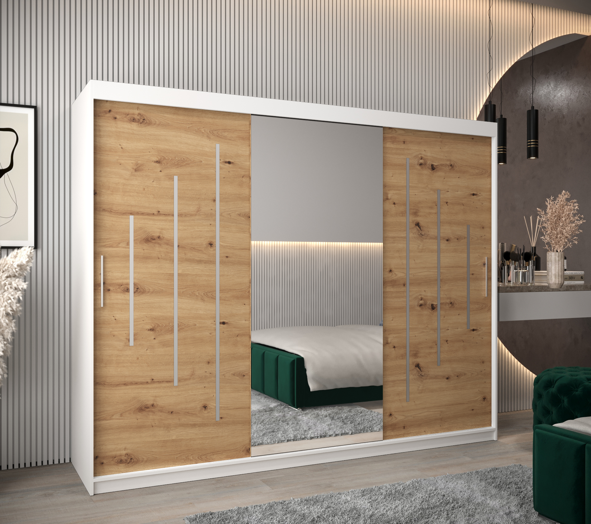 Abiks Šatní skříň Abi Y1 Barva: Bílá