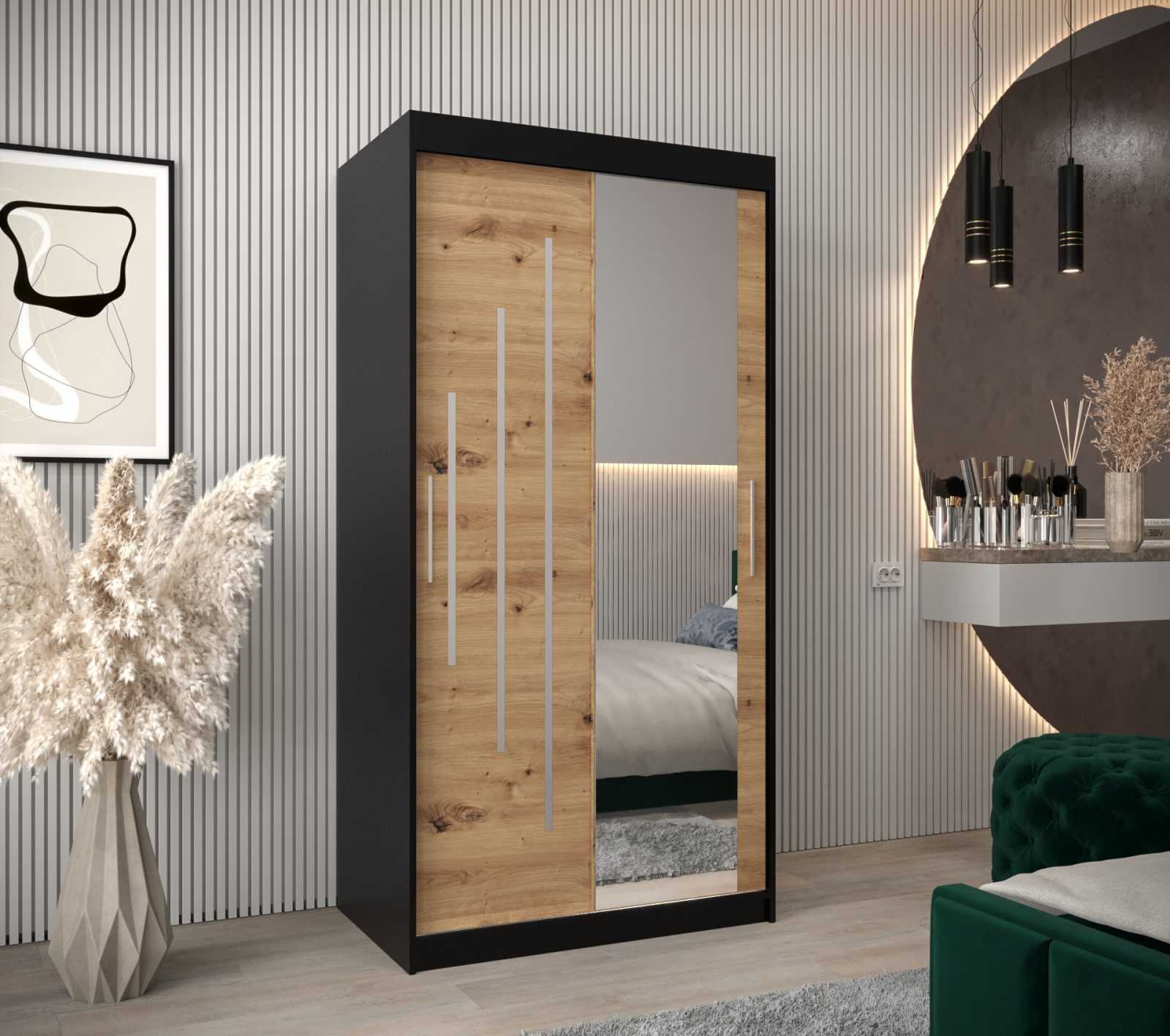 Abiks Šatní skříň Abi Y2 Barva: Černá