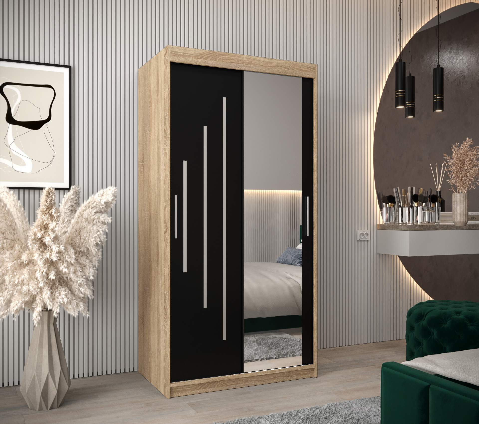 Abiks Šatní skříň Abi Y2 Barva: Dub - sonoma