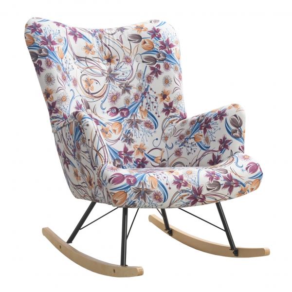 Dan Pol Houpací křeslo Bujak látka: AN-4781