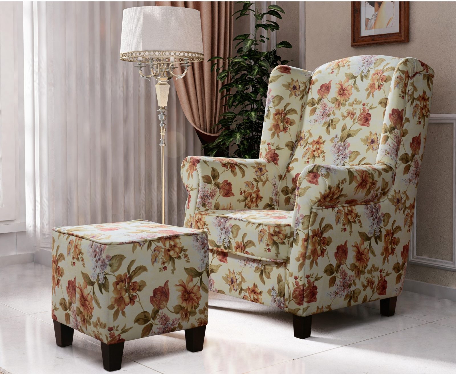 Dan Pol Křeslo As s taburetem Sandiano 2107 Provedení: Pouze křeslo