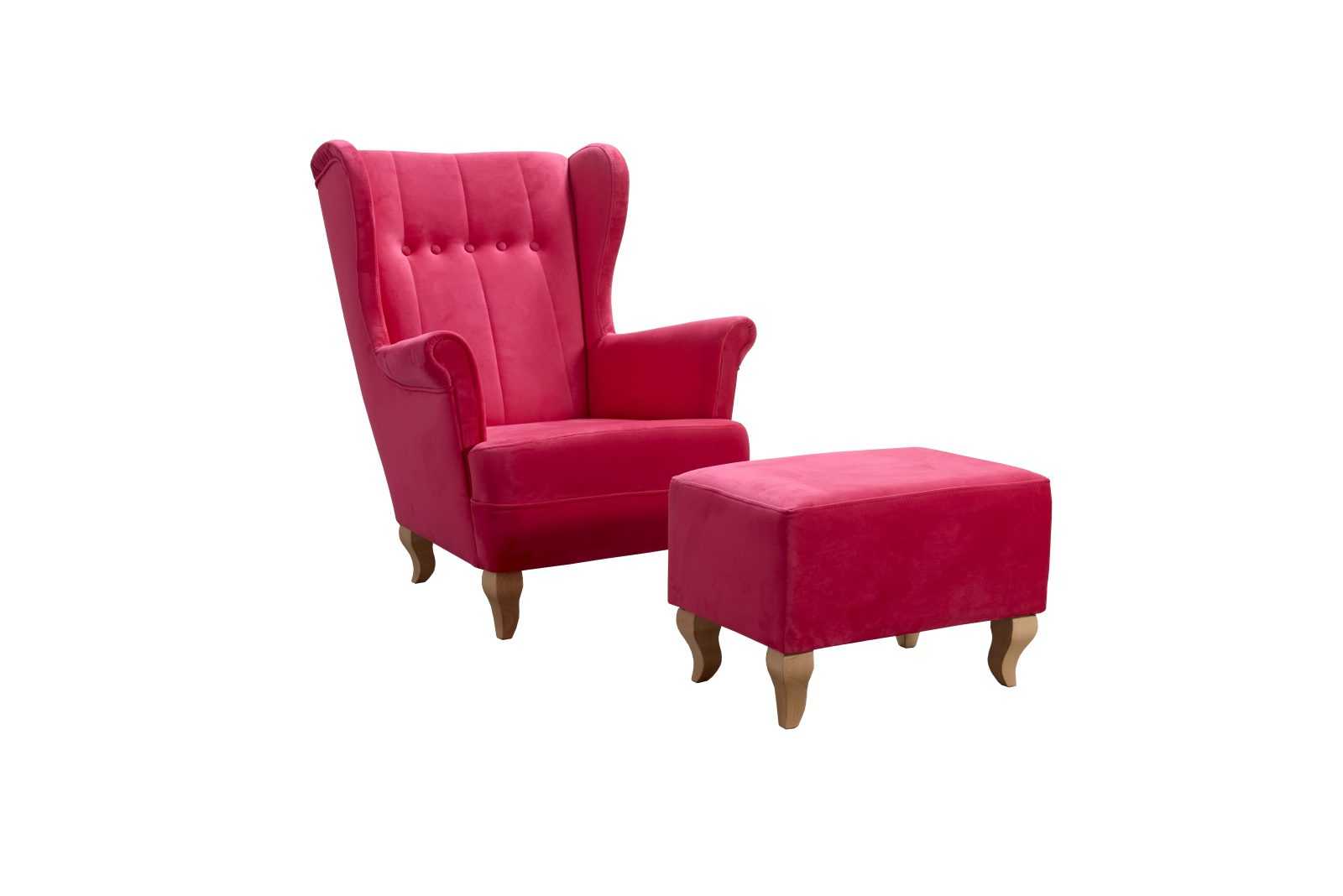 Dan Pol Křeslo Rojal s taburetem AN 4815 Provedení: Křeslo + taburet