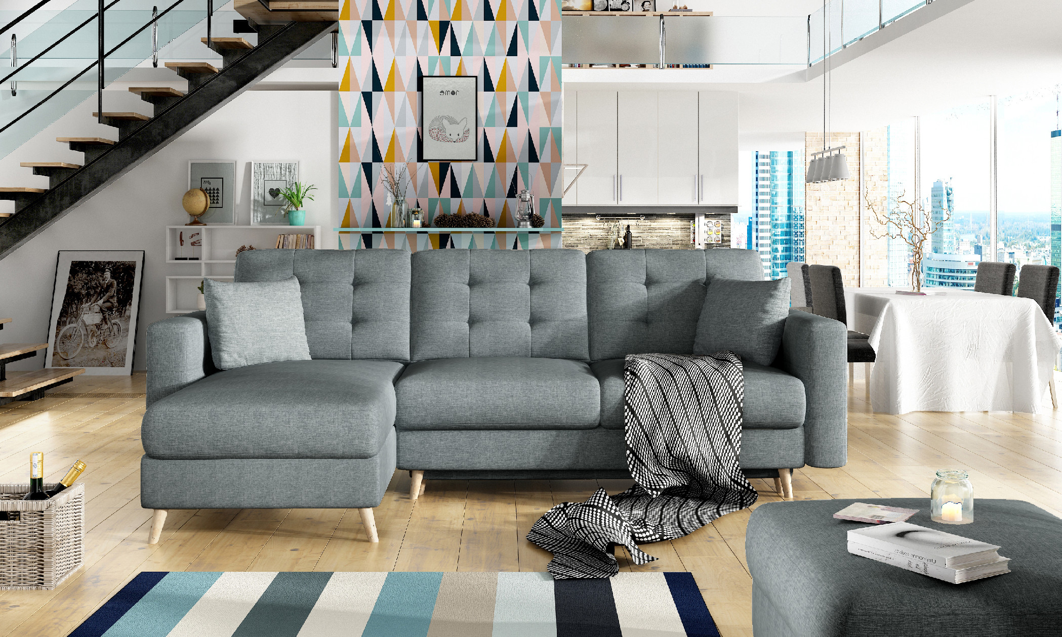 Eltap Sedací souprava Asgard L Provedení: Levá varianta