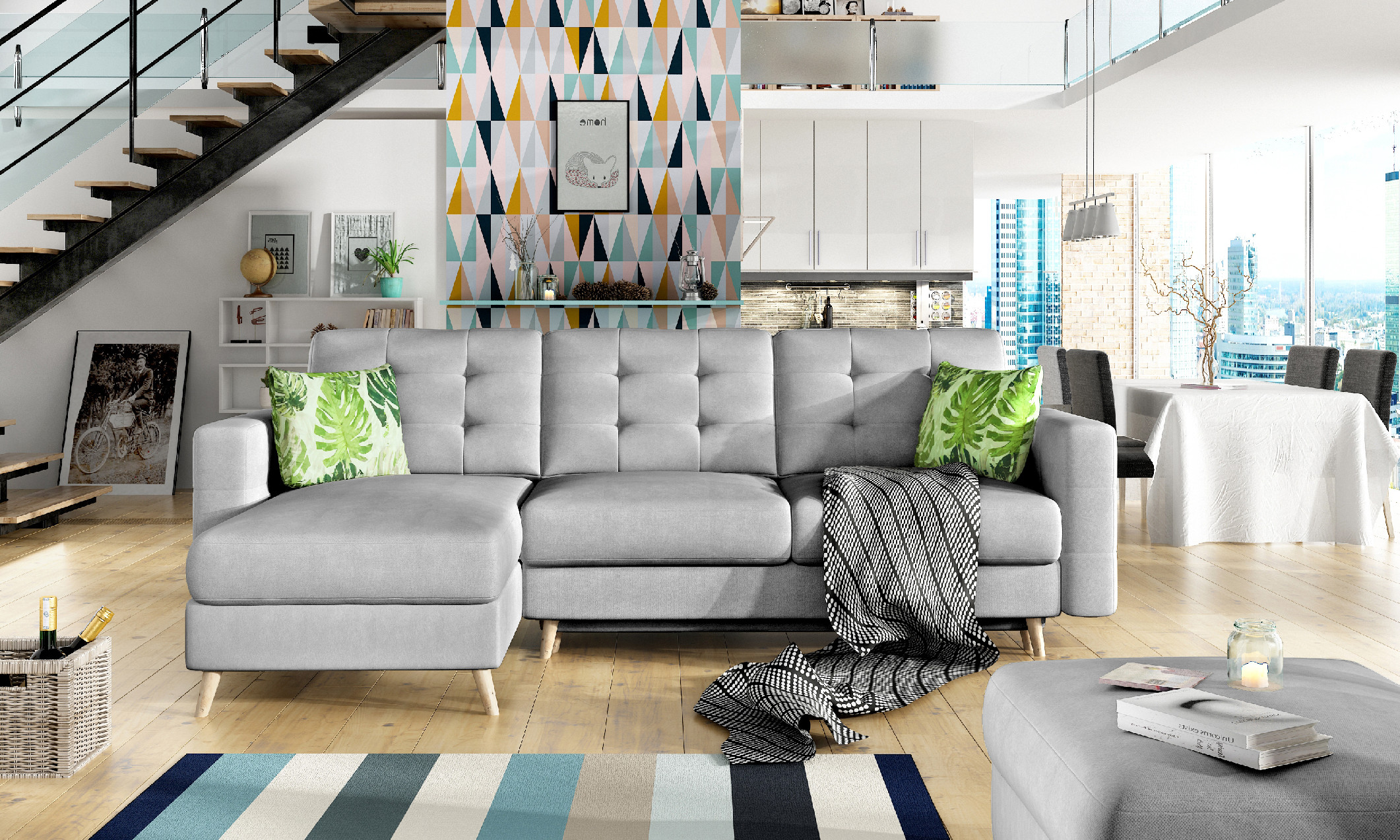 Eltap Sedací souprava Asgard L Provedení: Pravá varianta