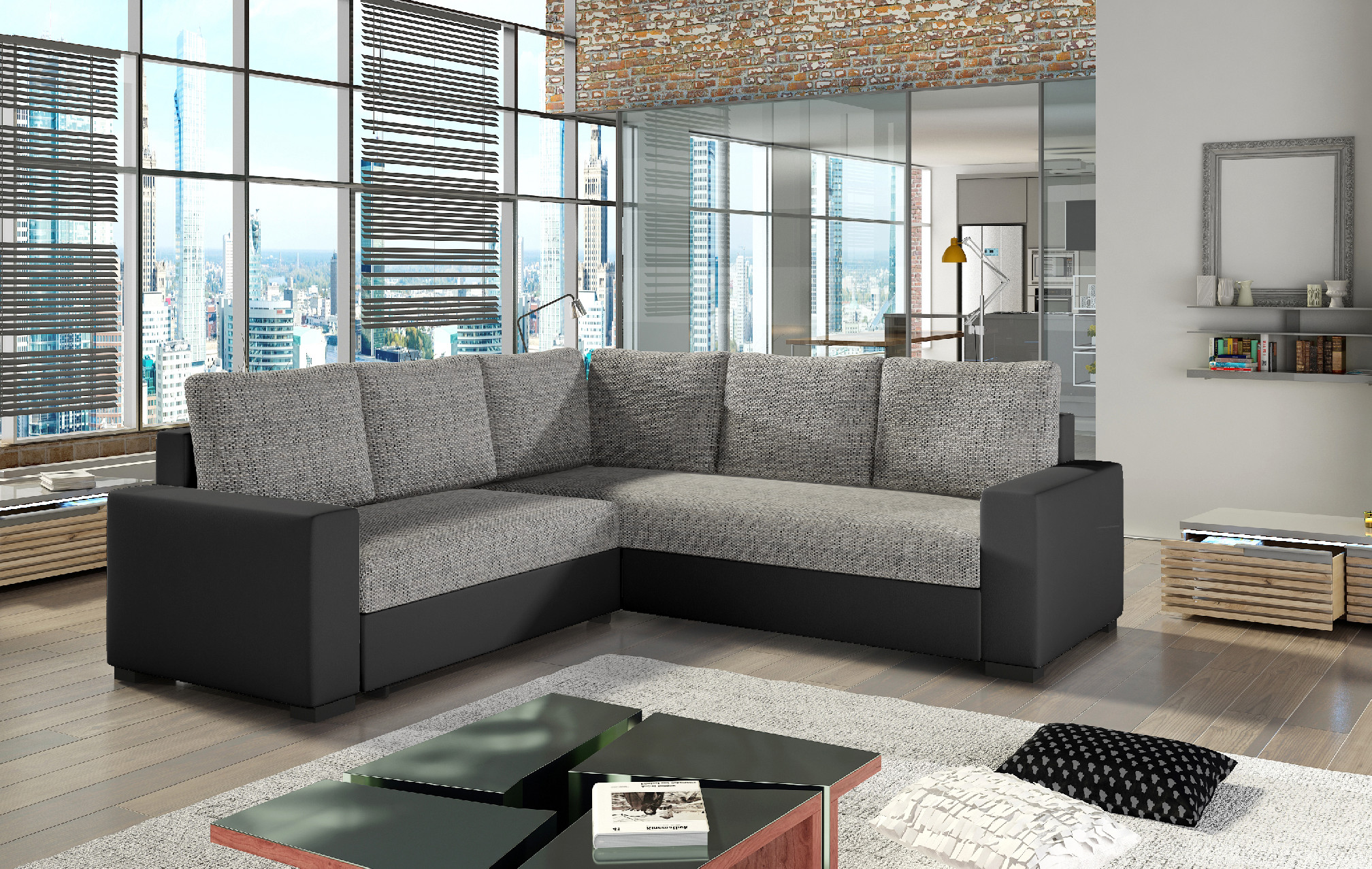 Eltap Sedací souprava Canis látka: Berlin 01/ Soft 11