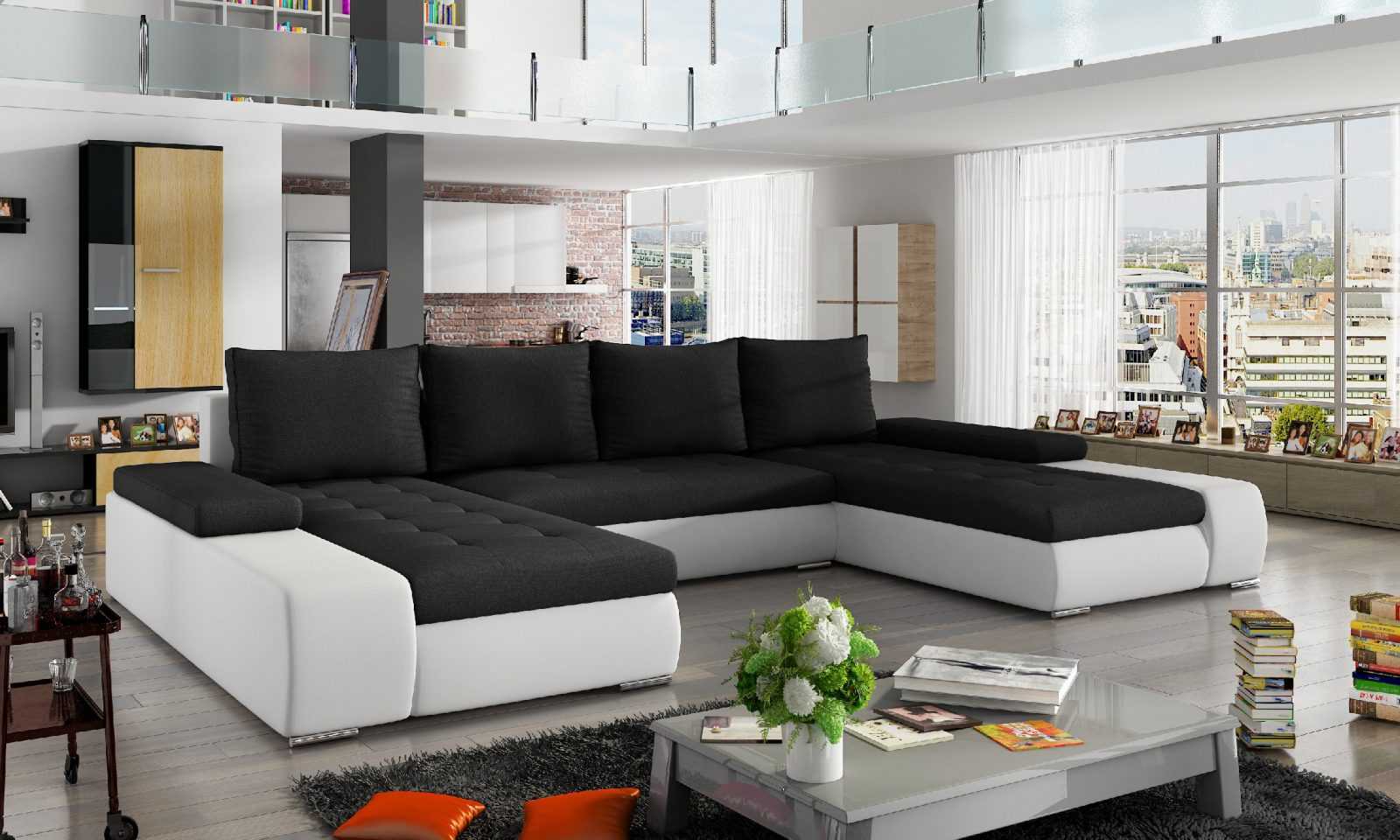 Eltap Sedací souprava Marino látka: Sawana 14/ Soft 017 white
