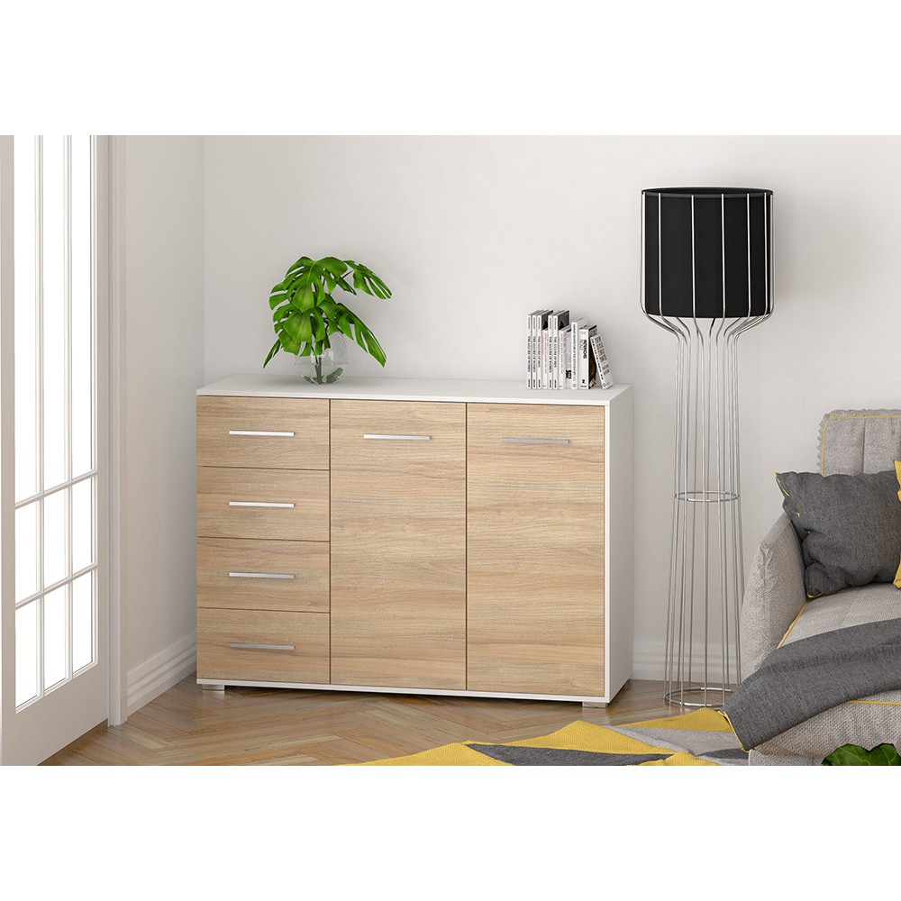 Idzczak Komoda Frida 01 Barva: Bílá