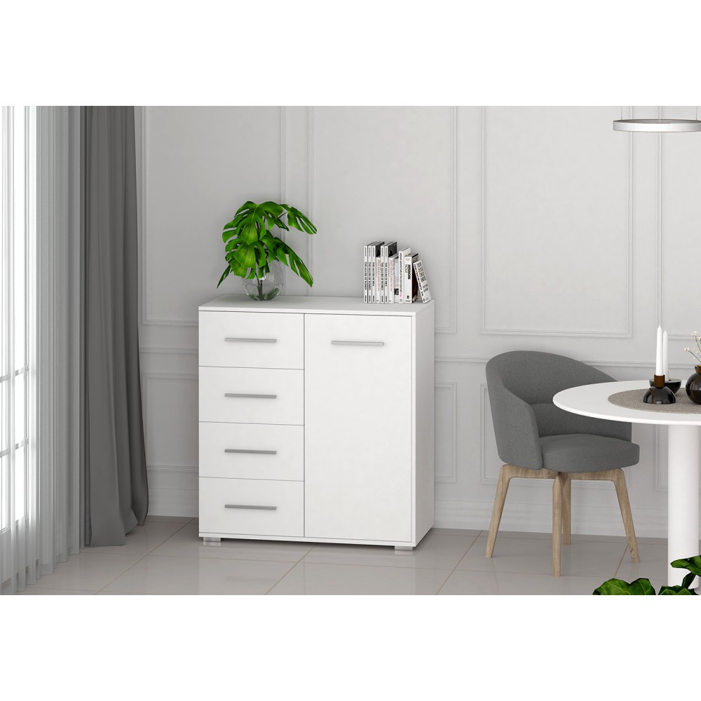 Idzczak Komoda Frida 01 Mini Barva: Bílá