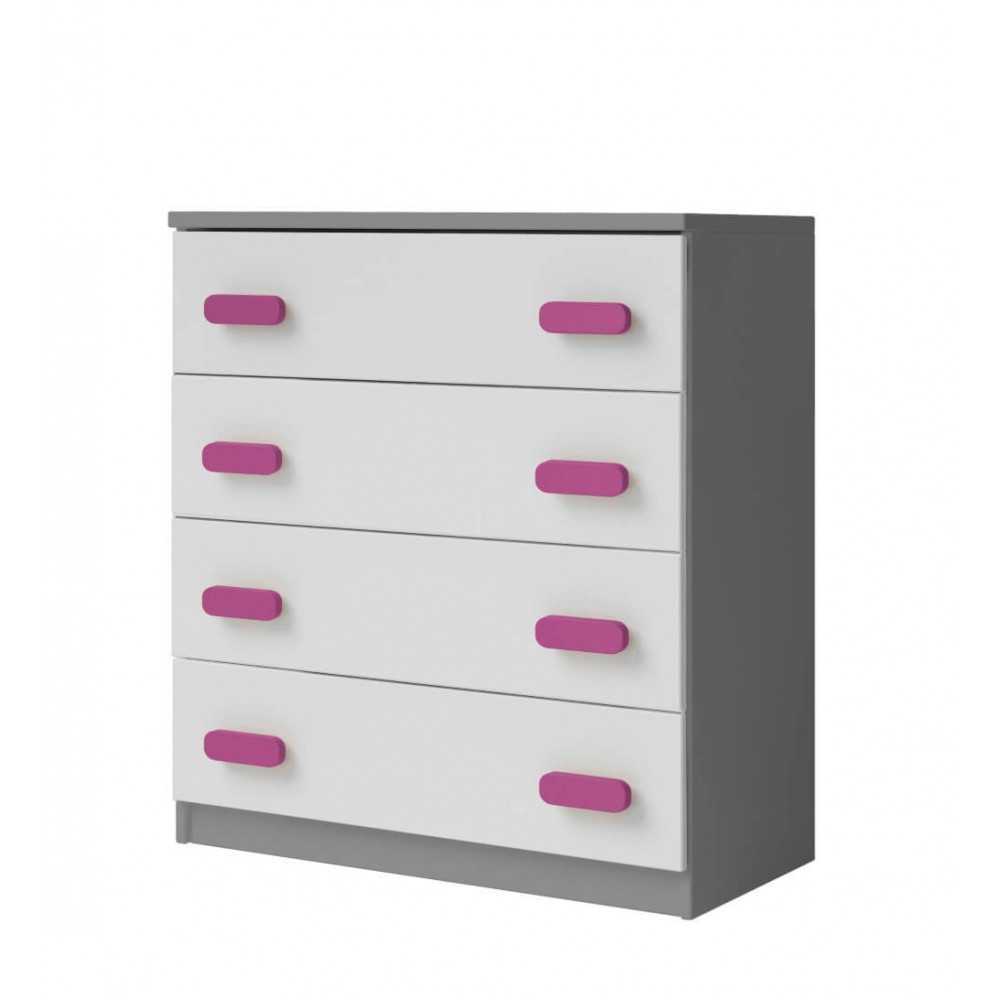 Idzczak Komoda Smyk II  4S Úchytky: zelený