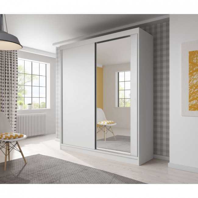 Idzczak Šatní skříň Bella 03 Barva: Bílá