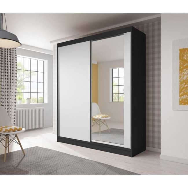 Idzczak Šatní skříň Bella 03 Barva: Černá