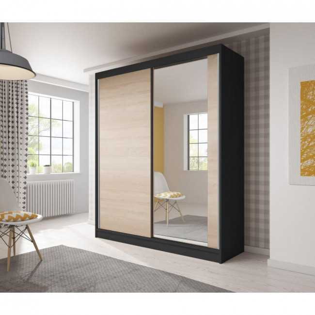 Idzczak Šatní skříň Bella 03 Barva: Černá
