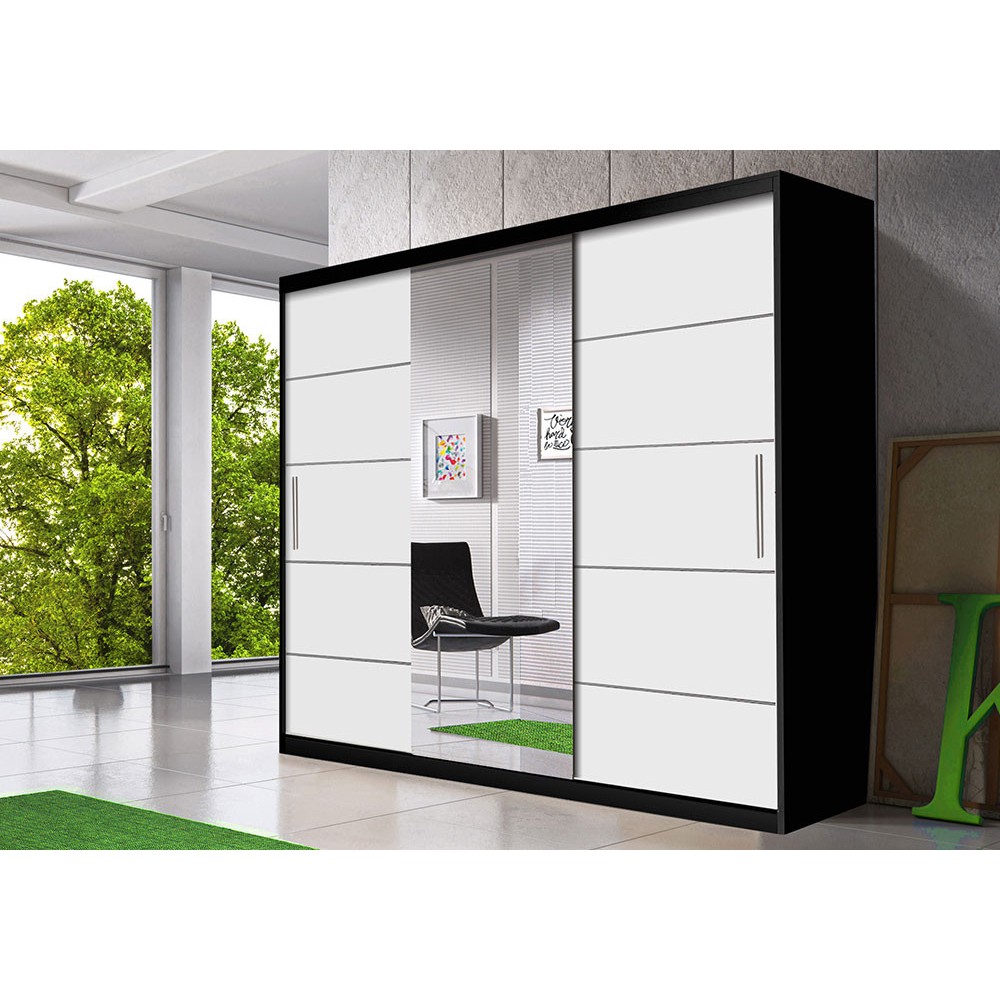 Idzczak Šatní skříň Multi 23 Barva: Černá