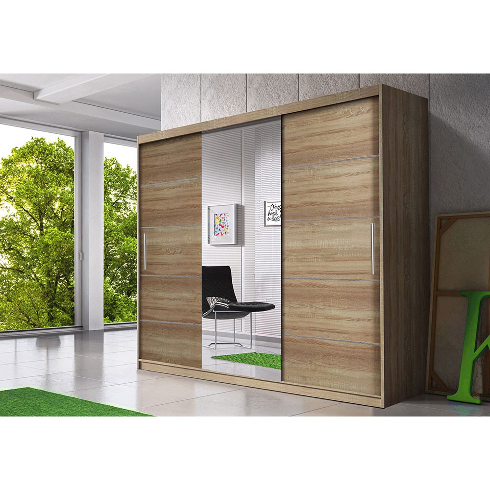 Idzczak Šatní skříň Multi 23 Barva: Dub - sonoma