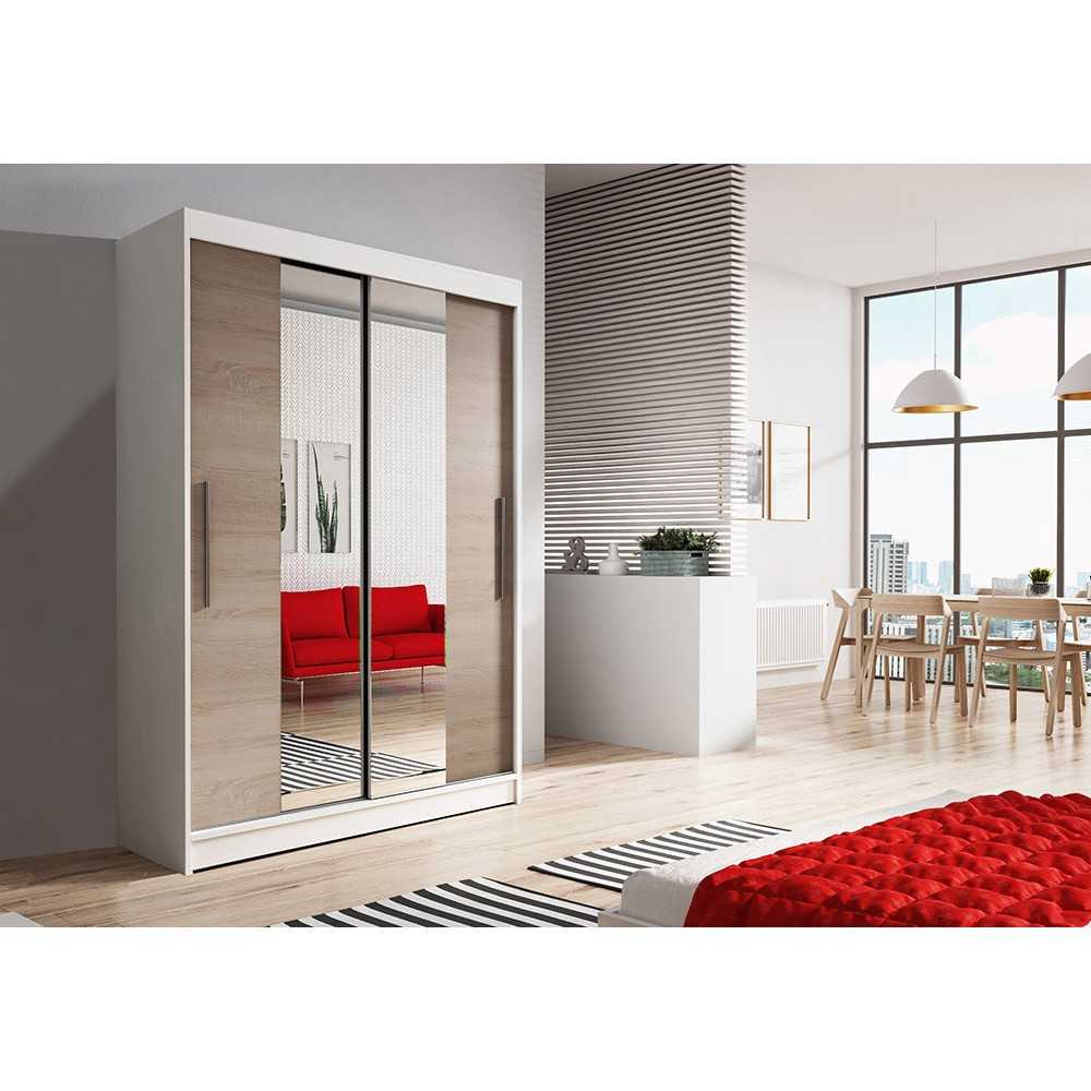 Idzczak Šatní skříň  Neomi 01 Barva: Bílá Mat