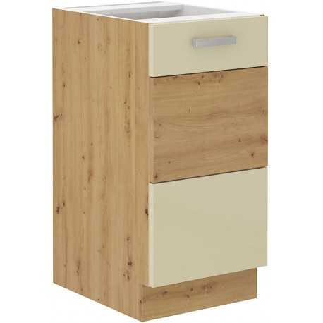 Lempert Artisan 40 D 1F BB Barva: Dub Artisan + Krémový lesk