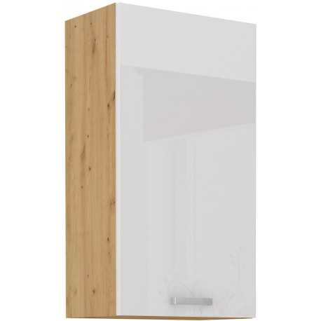 Lempert Artisan 45 G-90 1F Barva: Dub Artisan + Bílý lesk