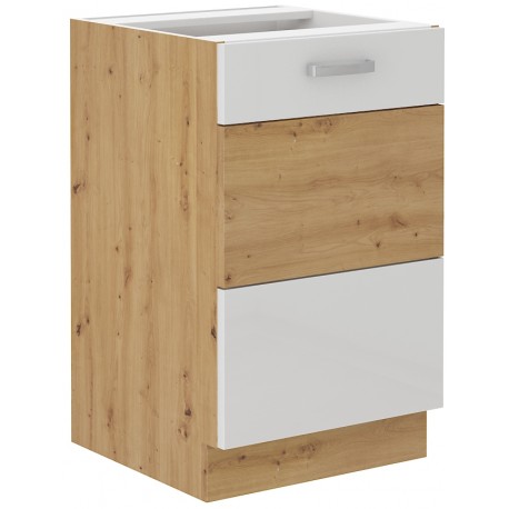 Lempert Artisan 50 ZL 1F BB Barva: Dub Artisan + Bílý lesk