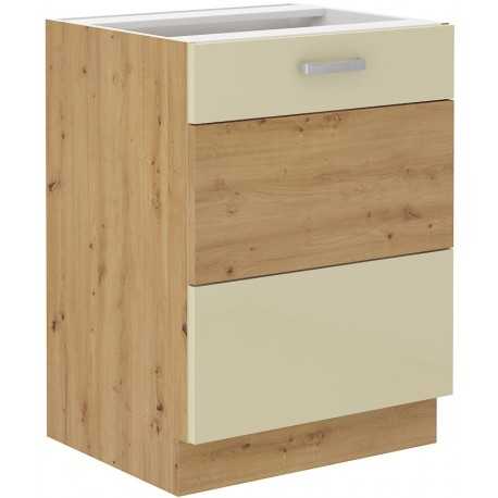 Lempert Artisan 60 D 1F BB Barva: Dub Artisan + Krémový lesk