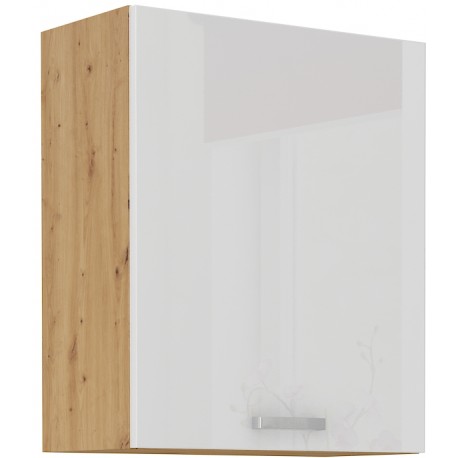 Lempert Artisan 60 G-72 1F Barva: Dub Artisan + Bílý lesk