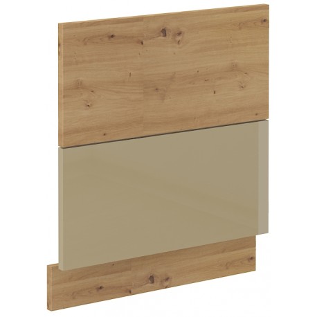 Lempert Artisan ZM 570x596 Barva: Dub Artisan + Cappucino lesk
