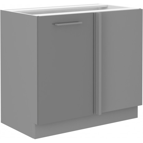 Lempert Skříňka 105 ND 1F BB Barva: Šedá + Šedý lesk (Šedá)