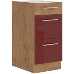 Lempert Vigo 40 D 3S BB Barva: Dub Lancelot + Bordo lesk