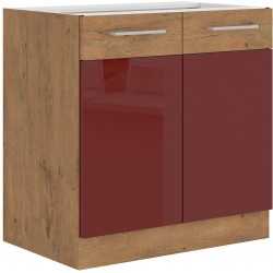 Lempert Vigo 80 D 2F BB Barva: Dub Lancelot + Bordo lesk