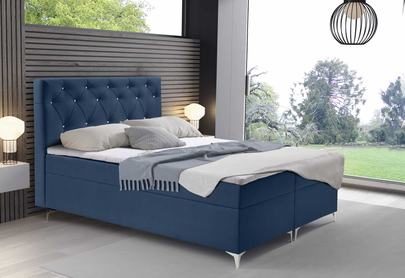 Linneo Boxspring Crystal Rozměr: 180x200 cm
